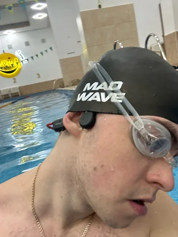 Uso de audífonos X7 en piscina